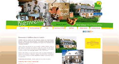 Desktop Screenshot of ferme-auberge-cantal.fr