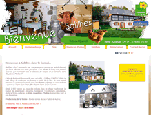 Tablet Screenshot of ferme-auberge-cantal.fr